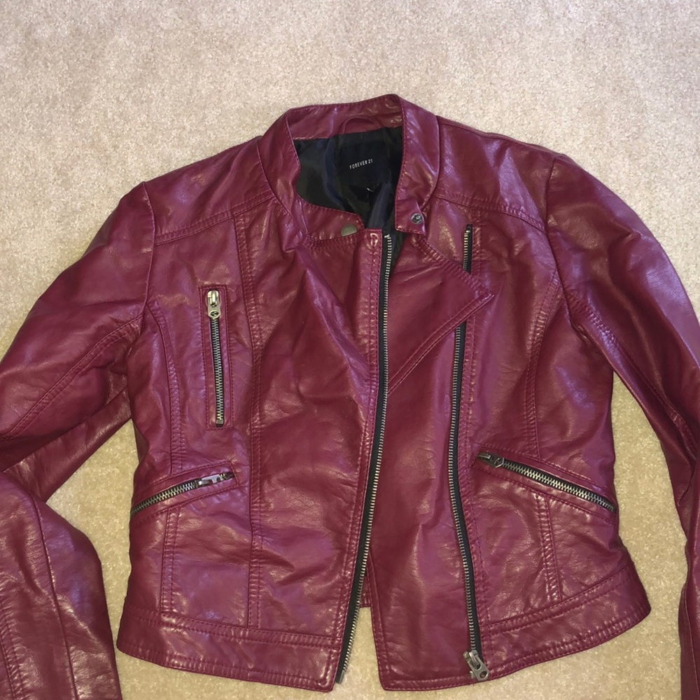 Leather jacket